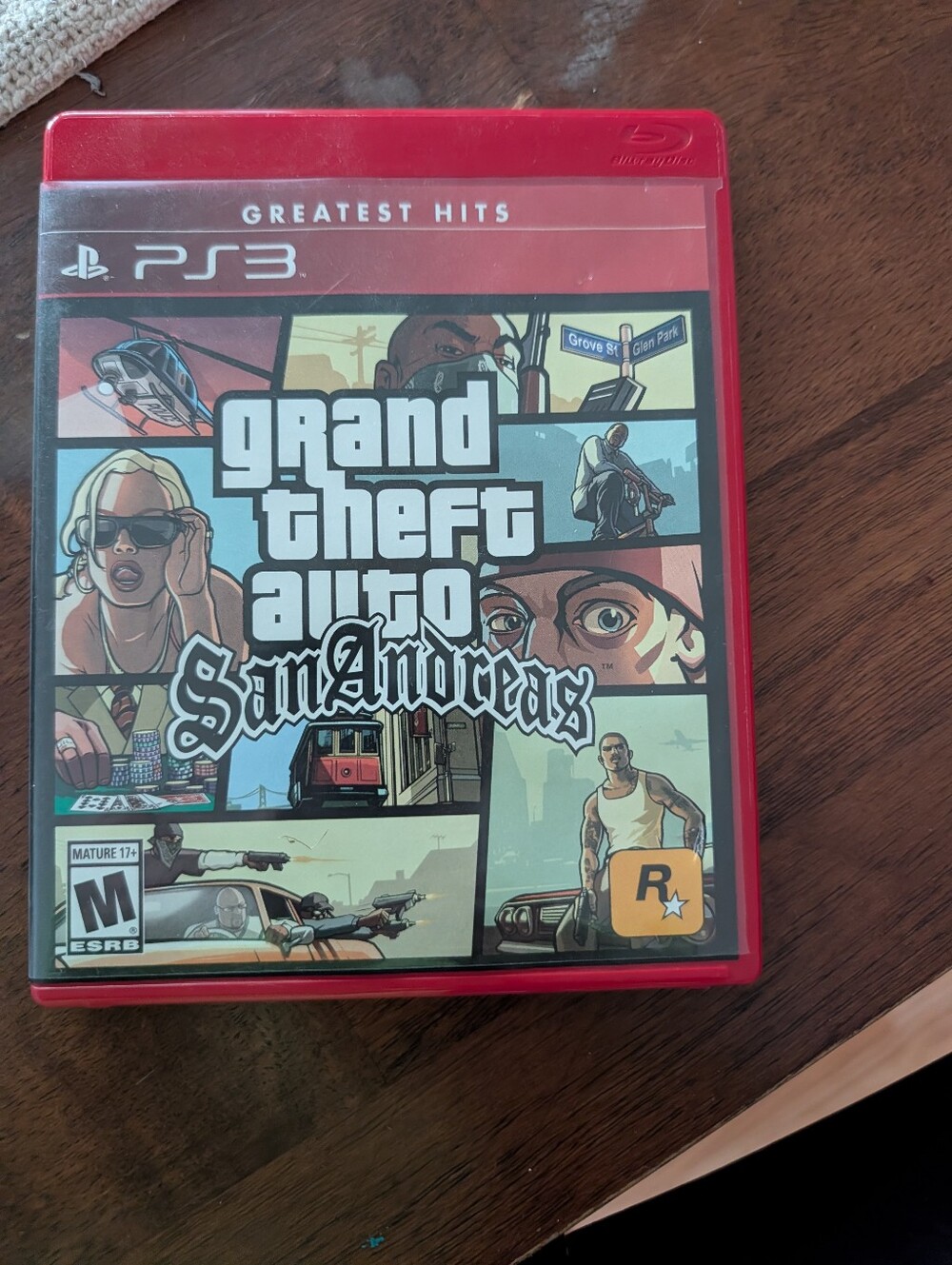 Grand Theft Auto San Andreas Greatest Hits PS3 Game GTA